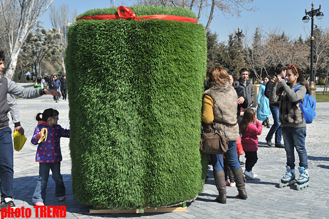 Bakıda Novruz bayramı qeyd olunur – FOTOSESSİYA