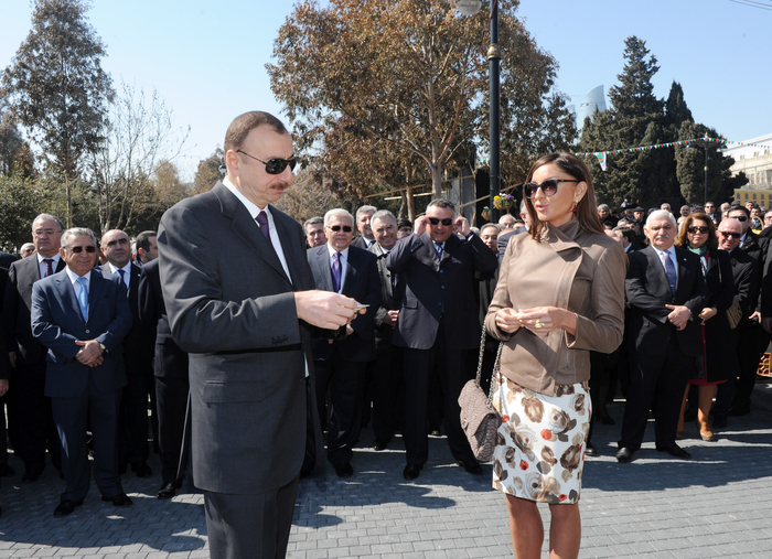 Prezident İlham Əliyev: Azərbaycan xalqı öz milli mənəvi dəyərlərinə sadiqdir (FOTO)