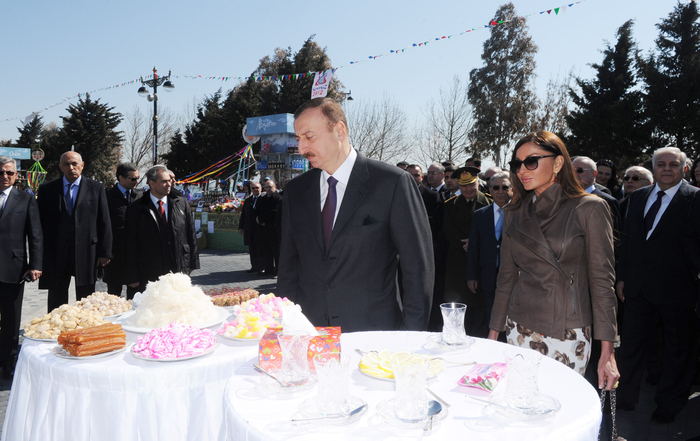 Prezident İlham Əliyev: Azərbaycan xalqı öz milli mənəvi dəyərlərinə sadiqdir (FOTO)