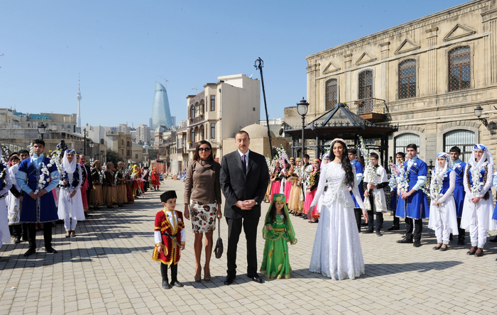 Prezident İlham Əliyev: Azərbaycan xalqı öz milli mənəvi dəyərlərinə sadiqdir (FOTO)
