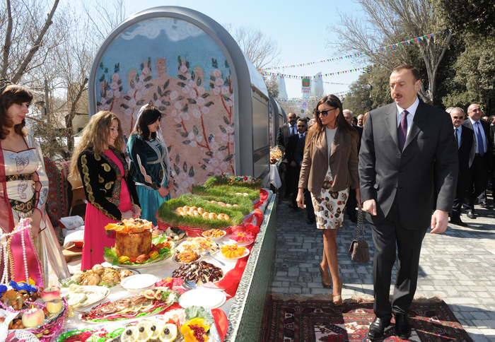 Prezident İlham Əliyev: Azərbaycan xalqı öz milli mənəvi dəyərlərinə sadiqdir (FOTO)