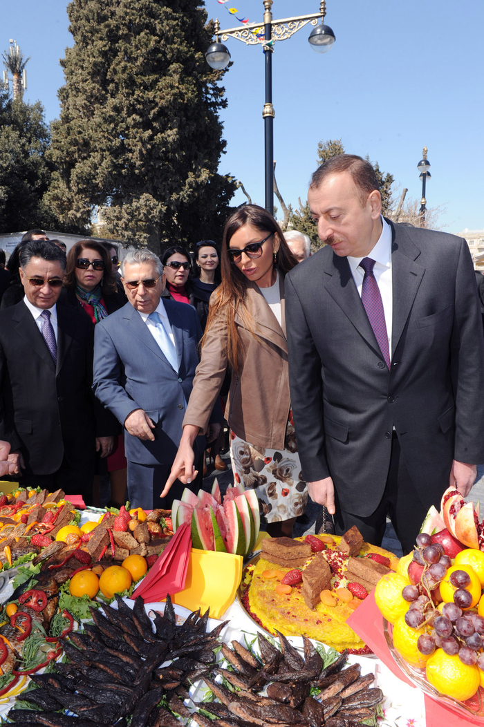 Prezident İlham Əliyev: Azərbaycan xalqı öz milli mənəvi dəyərlərinə sadiqdir (FOTO)