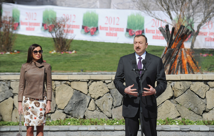 Prezident İlham Əliyev: Azərbaycan xalqı öz milli mənəvi dəyərlərinə sadiqdir (FOTO)