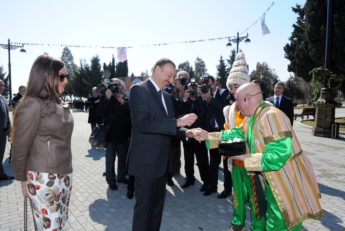 Prezident İlham Əliyev: Azərbaycan xalqı öz milli mənəvi dəyərlərinə sadiqdir (FOTO)