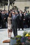 Prezident İlham Əliyev: Azərbaycan xalqı öz milli mənəvi dəyərlərinə sadiqdir (FOTO)