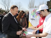 Prezident İlham Əliyev: Azərbaycan xalqı öz milli mənəvi dəyərlərinə sadiqdir (FOTO)