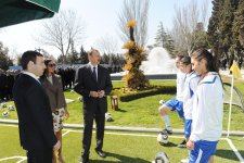Prezident İlham Əliyev: Azərbaycan xalqı öz milli mənəvi dəyərlərinə sadiqdir (FOTO)