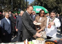 Prezident İlham Əliyev: Azərbaycan xalqı öz milli mənəvi dəyərlərinə sadiqdir (FOTO)
