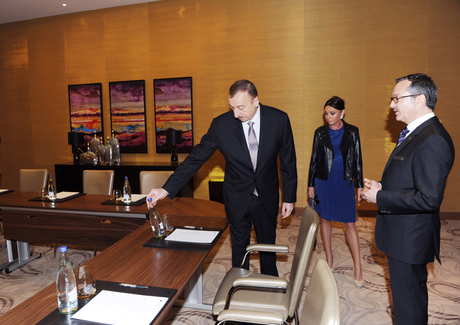 Prezident İlham Əliyev: Azərbaycan dünyanın turizm xəritəsində də öz yerini tapacaq (FOTO)