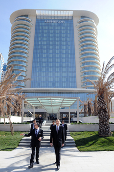 Prezident İlham Əliyev: Azərbaycan dünyanın turizm xəritəsində də öz yerini tapacaq (FOTO)