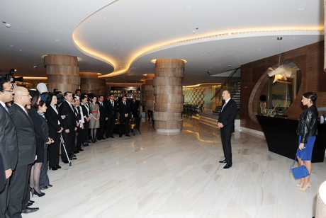 Prezident İlham Əliyev: Azərbaycan dünyanın turizm xəritəsində də öz yerini tapacaq (FOTO)
