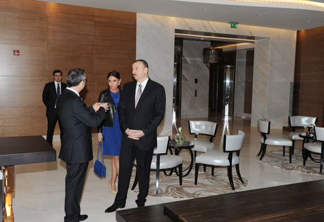 Prezident İlham Əliyev: Azərbaycan dünyanın turizm xəritəsində də öz yerini tapacaq (FOTO)