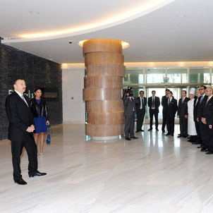Prezident İlham Əliyev: Azərbaycan dünyanın turizm xəritəsində də öz yerini tapacaq (FOTO)
