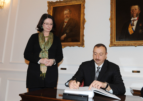 İlham Əliyev Çexiya Parlamenti Deputatlar Palatasının sədri ilə görüşüb (FOTO)