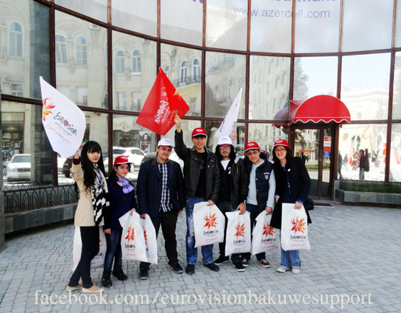 Azərbaycanda əhalinin "Eurovision"a marağını artırmaq üçün müxtəlif tədbirlər keçiriləcək (FOTO)