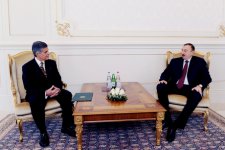 İlham Əliyev Braziliyanın ölkəmizdə yeni təyin olunmuş səfirin etimadnaməsini qəbul edib