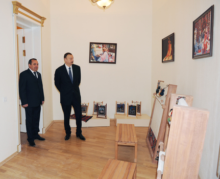 İlham Əliyev Qazax Gənclər Mərkəzinin açılışında iştirak edib (FOTO)
