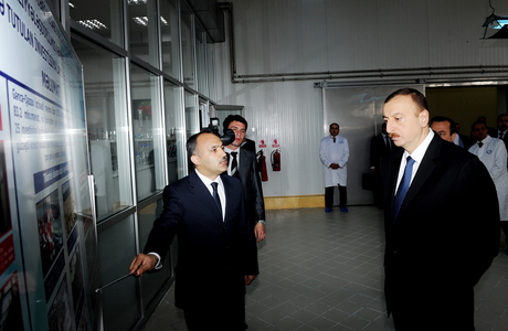 Qazaxda konserv zavodunun açılışı olub (FOTO)
