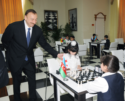 Qazaxda Şahmat Mərkəzinin açılışı olub (FOTO)