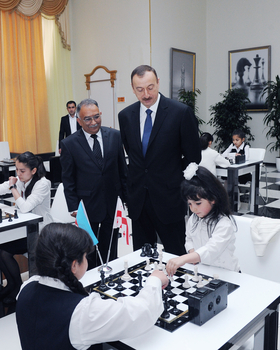 Qazaxda Şahmat Mərkəzinin açılışı olub (FOTO)