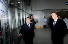 Qazaxda konserv zavodunun açılışı olub (FOTO)