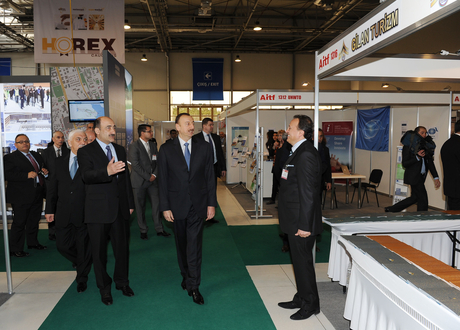 Prezident İlham Əliyev Bakıda keçirilən beynəlxalq turizm və səyahətlər sərgisi ilə tanış olub (FOTO)