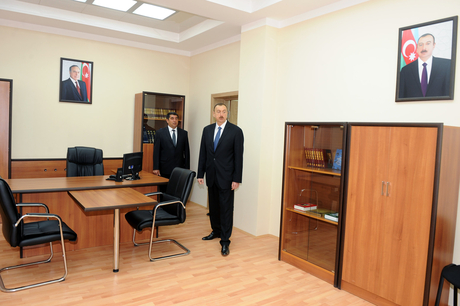 Yeni Azərbaycan Partiyası Ağstafa rayon təşkilatının yeni inzibati binasının açılışı olub (FOTO)