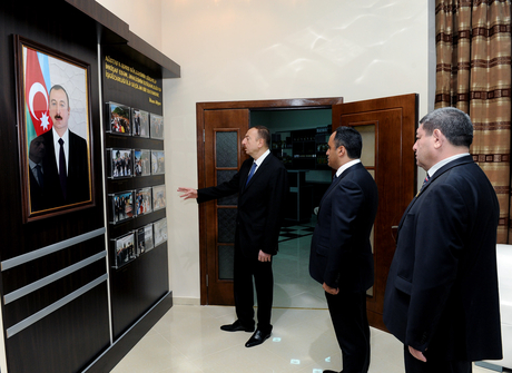 Ağstafada Gənclər Mərkəzinin açılışı olub (FOTO)