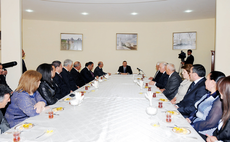 İlham Əliyev Ağstafada Səməd Vurğun adına mədəniyyət və istirahət parkının açılışında iştirak edib (FOTO)