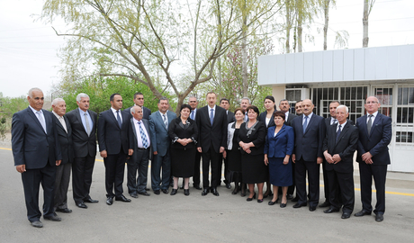 İlham Əliyev Ağstafada Poylu-Xətai-Yenigün-Aşağı Göyçəli avtomobil yolunun açılışında iştirak edib (FOTO)
