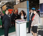 Prezident İlham Əliyev Bakıda keçirilən beynəlxalq turizm və səyahətlər sərgisi ilə tanış olub (FOTO)