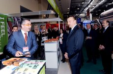 Prezident İlham Əliyev Bakıda keçirilən beynəlxalq turizm və səyahətlər sərgisi ilə tanış olub (FOTO)