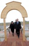 İlham Əliyev Tovuz rayonu ərazisində Göytəpə neolit dövrü arxeoloji abidəsi ilə tanış olub (FOTO)