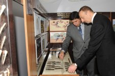 İlham Əliyev Tovuz rayonu ərazisində Göytəpə neolit dövrü arxeoloji abidəsi ilə tanış olub (FOTO)