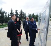 İlham Əliyev Tovuz rayonuna gəlib (FOTO)