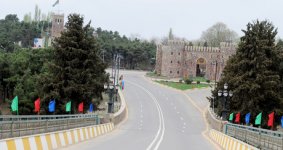 İlham Əliyev Tovuz rayonuna gəlib (FOTO)