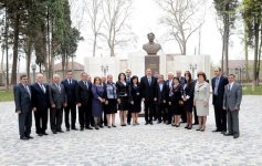 İlham Əliyev Ağstafada Səməd Vurğun adına mədəniyyət və istirahət parkının açılışında iştirak edib (FOTO)