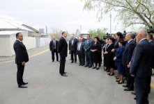 İlham Əliyev Ağstafada Poylu-Xətai-Yenigün-Aşağı Göyçəli avtomobil yolunun açılışında iştirak edib (FOTO)