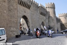 Eurovision 2012 ilə bağlı Bakıda moto-yürüş keçirilib (FOTO)