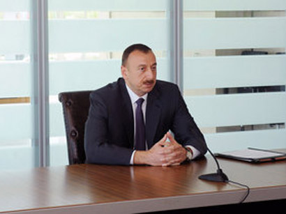 Prezident İlham Əliyev: TANAP layihəsi Azərbaycan və Türkiyənin əsəridir
