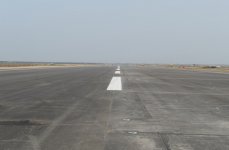 Prezident İlham Əliyev Heydər Əliyev Beynəlxalq Aeroportunda yeni uçuş-enmə zolağının istifadəyə verilməsi mərasimində iştirak edib (FOTO)