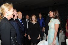 Azərbaycanın birinci xanımı Romada keçirilən “Baku” jurnalının təqdimat mərasimində iştirak edib (FOTO)