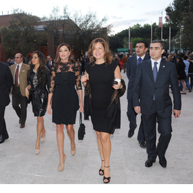 Mehriban Əliyeva İtaliyada Azərbaycan Mədəniyyəti Günlərinin başa çatması ilə bağlı keçirilən tədbirdə iştirak edib (FOTO)
