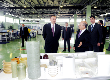 Prezident İlham Əliyev Sumqayıtda bir sıra zavodların açılışında iştirak edib (ƏLAVƏ OLUNUB) (FOTO)