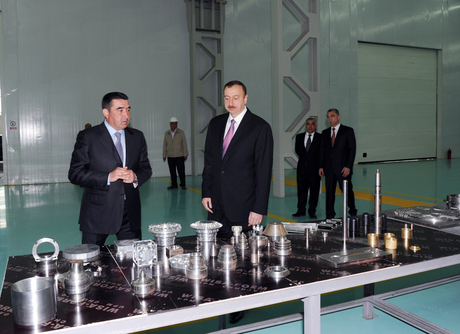 Prezident İlham Əliyev Sumqayıtda bir sıra zavodların açılışında iştirak edib (ƏLAVƏ OLUNUB) (FOTO)
