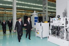 Prezident İlham Əliyev Sumqayıtda bir sıra zavodların açılışında iştirak edib (ƏLAVƏ OLUNUB) (FOTO)