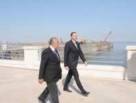 Prezident İlham Əliyev Bakıda həyata keçirilən yenidənqurma və tikinti işlərinin gedişi ilə tanış olub (FOTO)