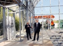 Prezident İlham Əliyev Bakıda həyata keçirilən yenidənqurma və tikinti işlərinin gedişi ilə tanış olub (FOTO)