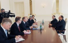 İlham Əliyev Avropa İttifaqının Cənubi Qafqaz üzrə xüsusi nümayəndəsini  qəbul edib