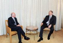 İlham Əliyev Argentinanın xarici işlər naziri ilə görüşüb